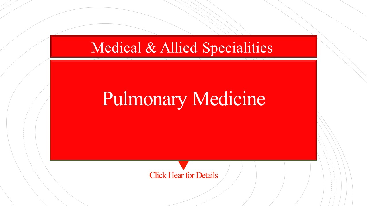 Pulmonary Medicine